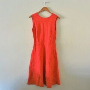 Lands' End Midi A Line Dress